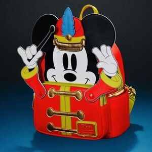 Disney Kids Red Mickey Mouse Marching Band Backpack